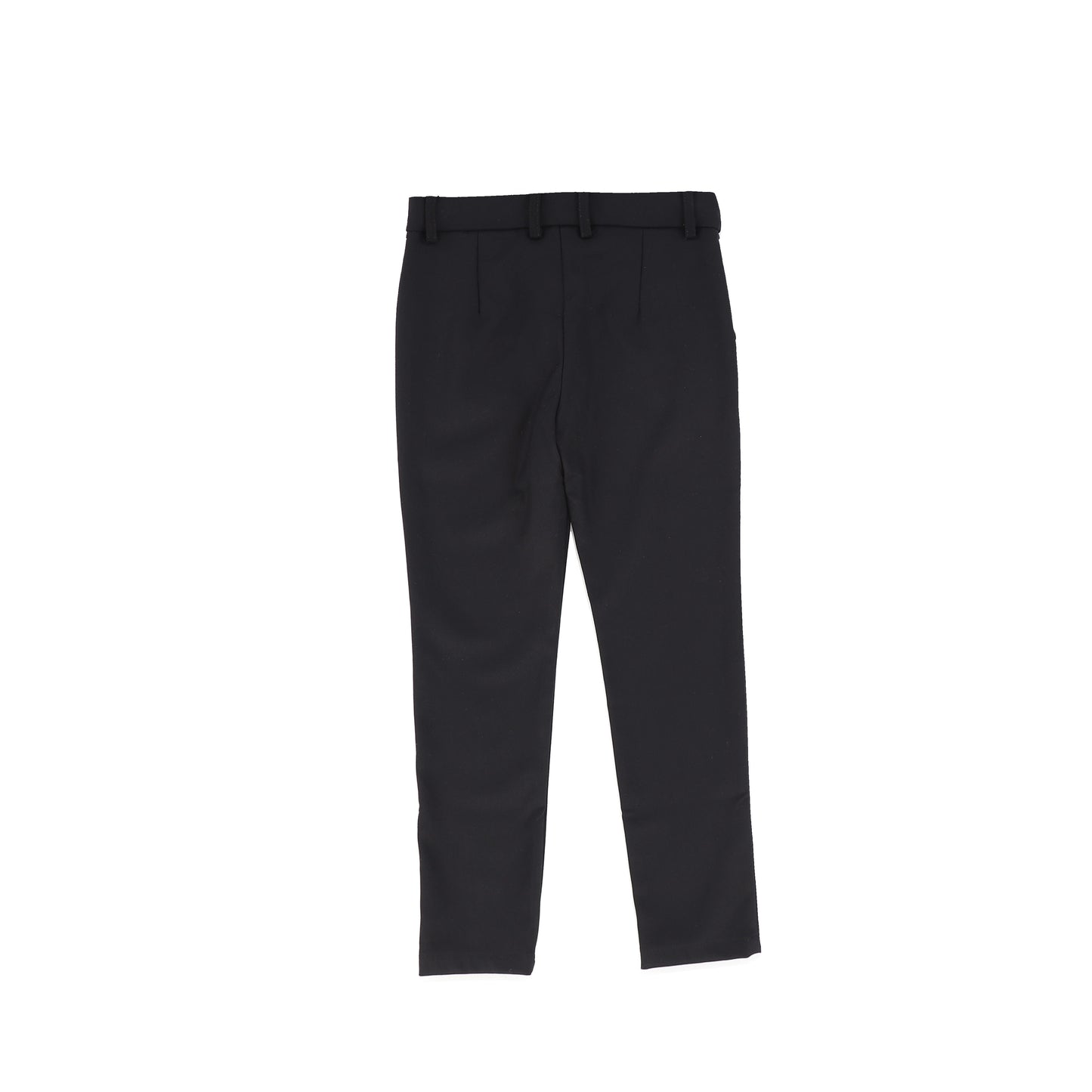 Bamboo Black Wool Slim Pant [FINAL SALE]