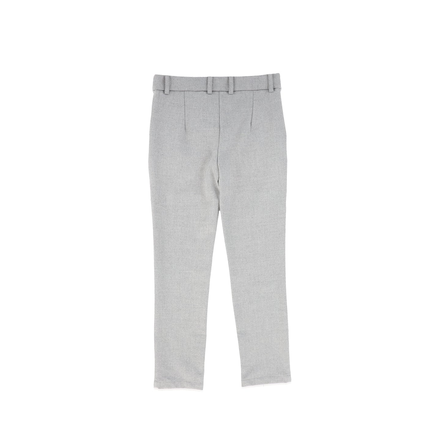 Bamboo Light Grey Wool Slim Pant [FINAL SALE]