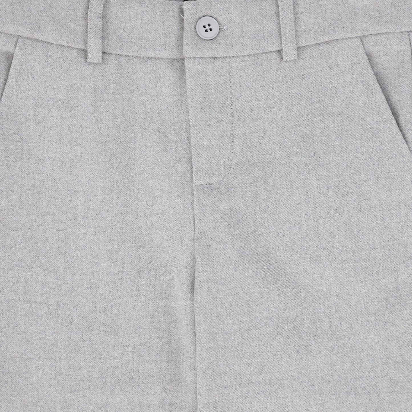 Bamboo Light Grey Wool Slim Pant [FINAL SALE]