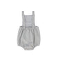BAMBOO LIGHT GREY WOOL BUTTON ROMPER [FINAL SALE]