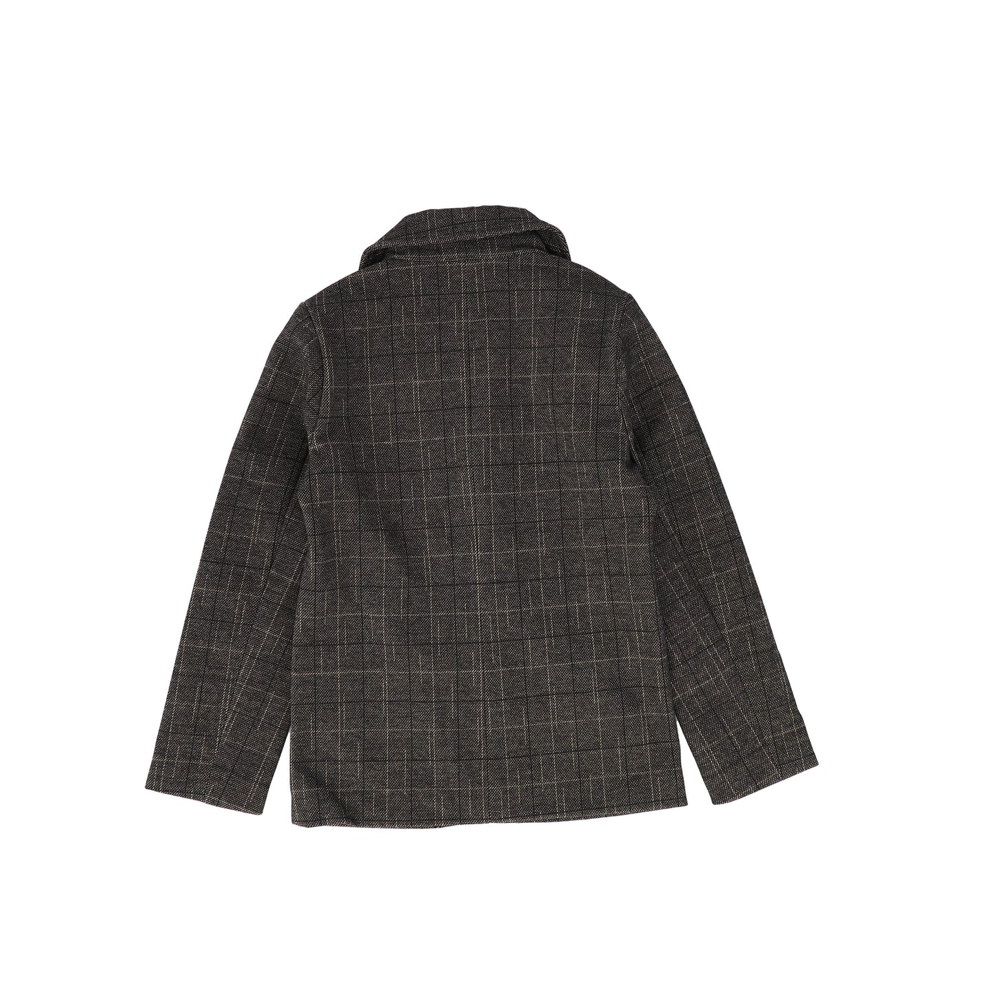 Le Bourdon Plaid Wool Stretch Blazer [FINAL SALE]