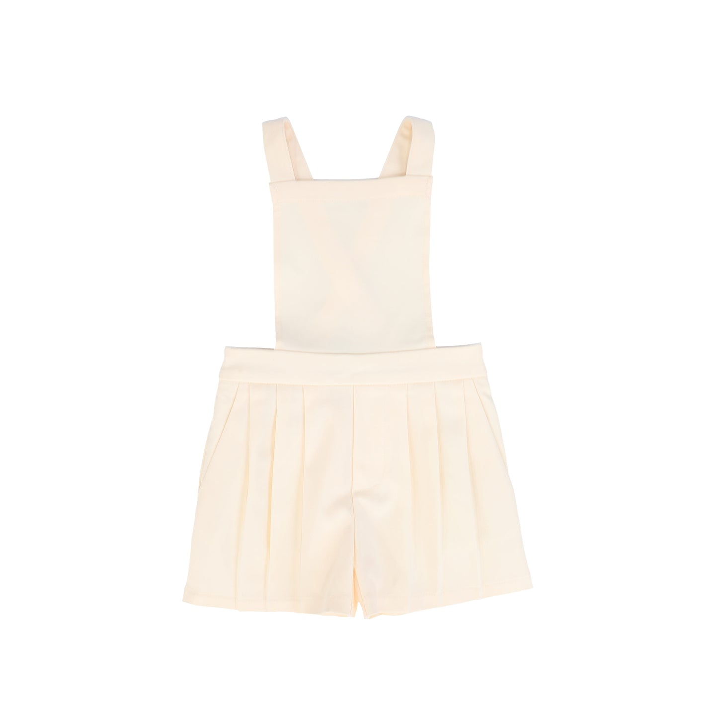 Bace Collection Cream Wool Pleated Overalls