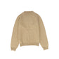 Le Bourdon Beige Braided Knit Crew Sweater [FINAL SALE]