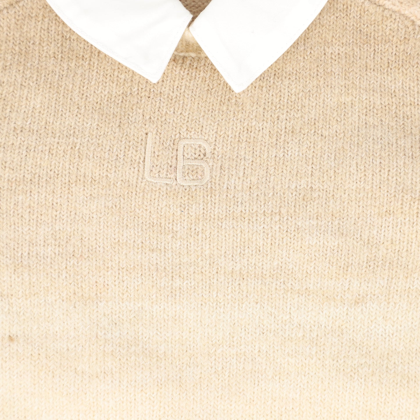 Le Bourdon Beige Ombre Knit Sweater Set [FINAL SALE]