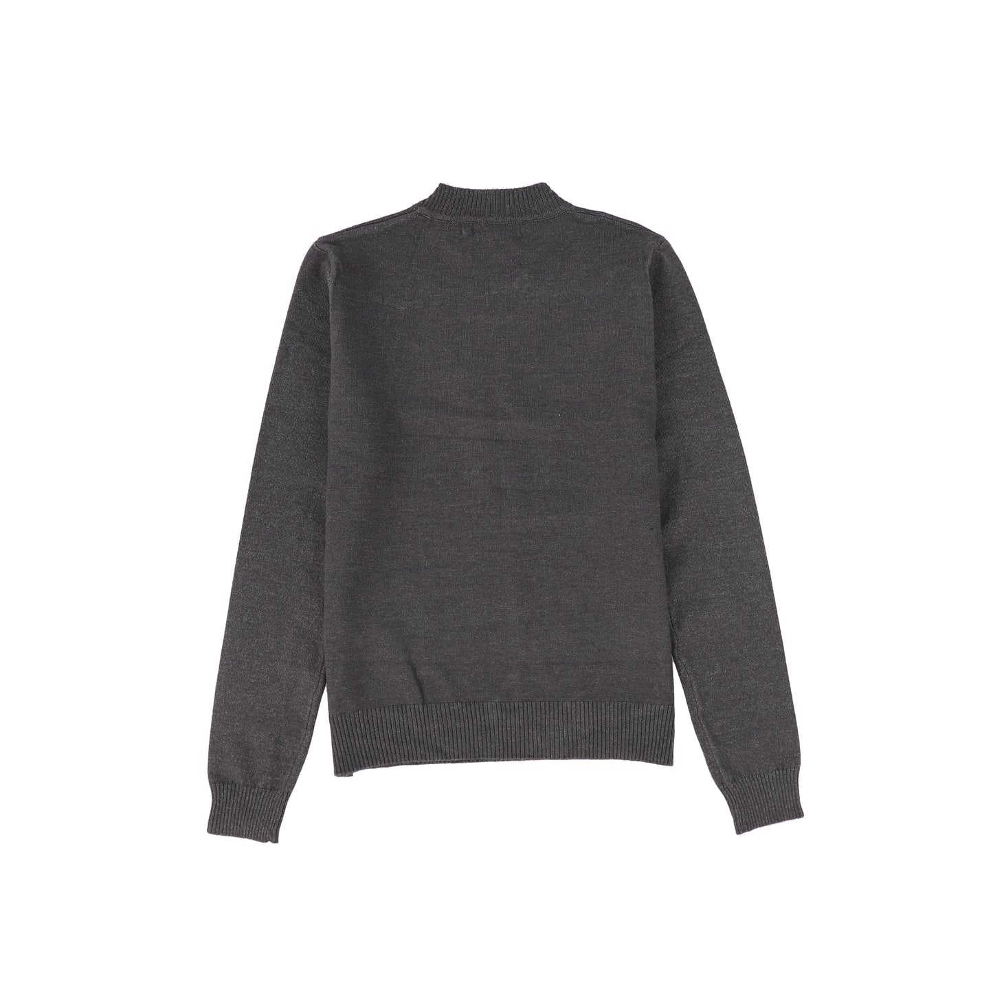 BACE COLLECTION CHARCOAL KNIT SWEATER [FINAL SALE]