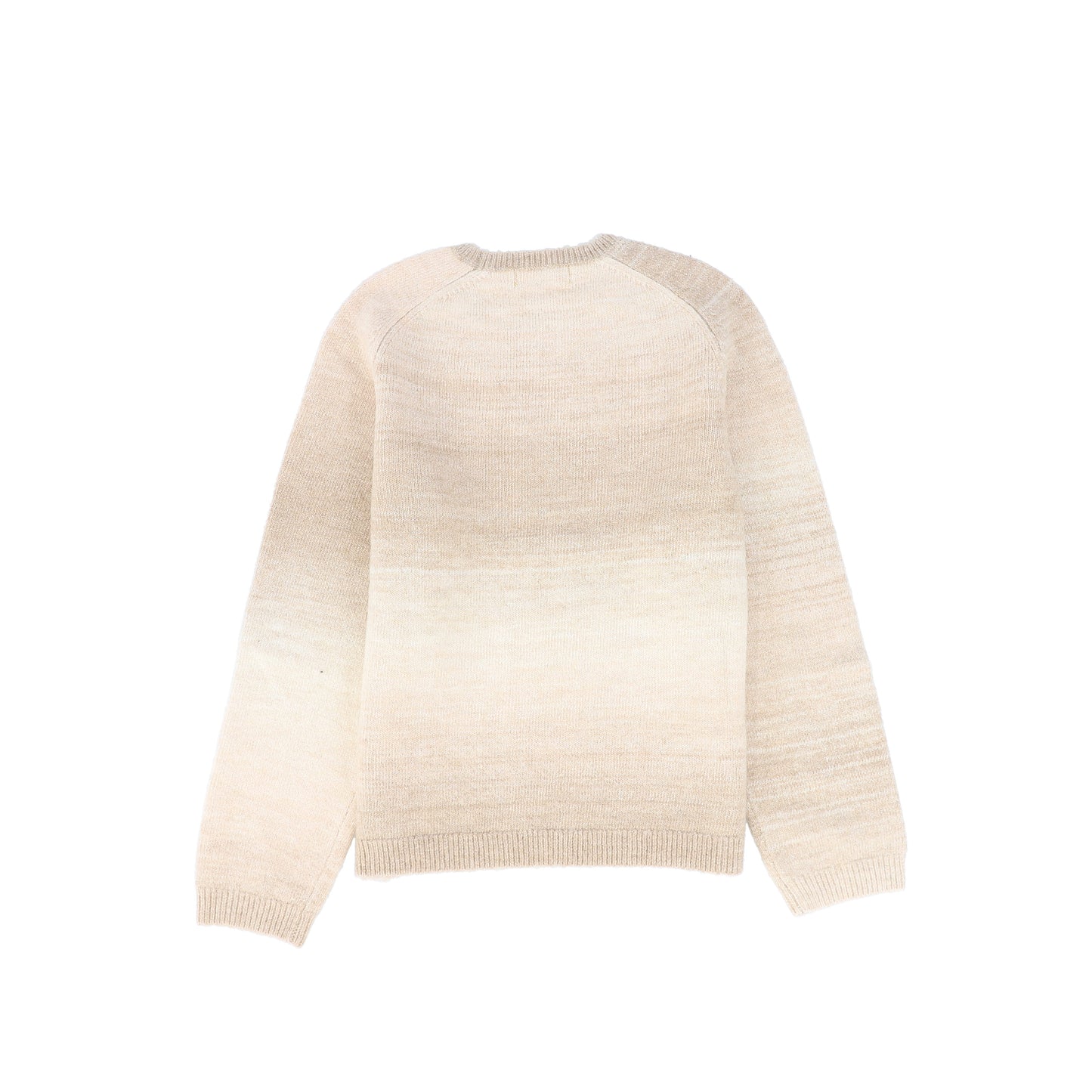 Le Bourdon Beige Ombre Knit Sweater