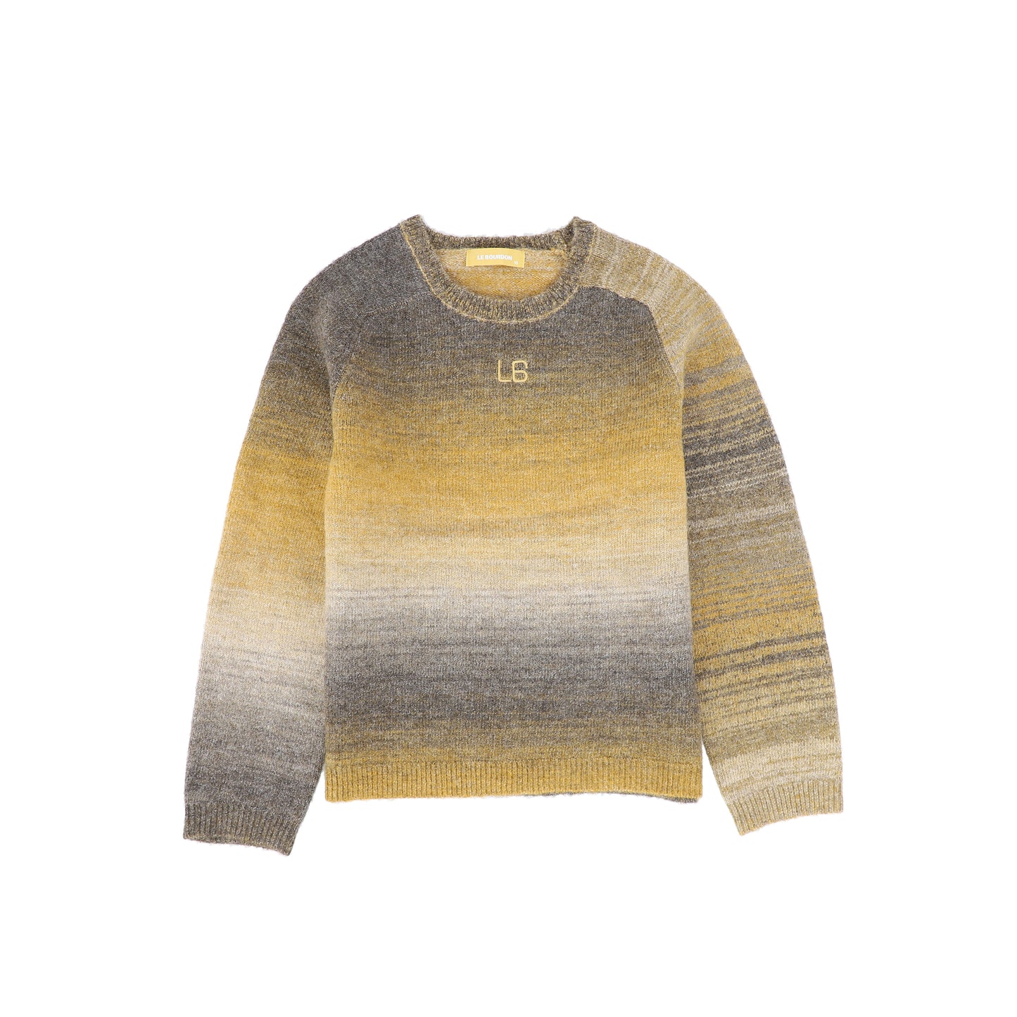 Le Bourdon Camel Ombre Knit Sweater