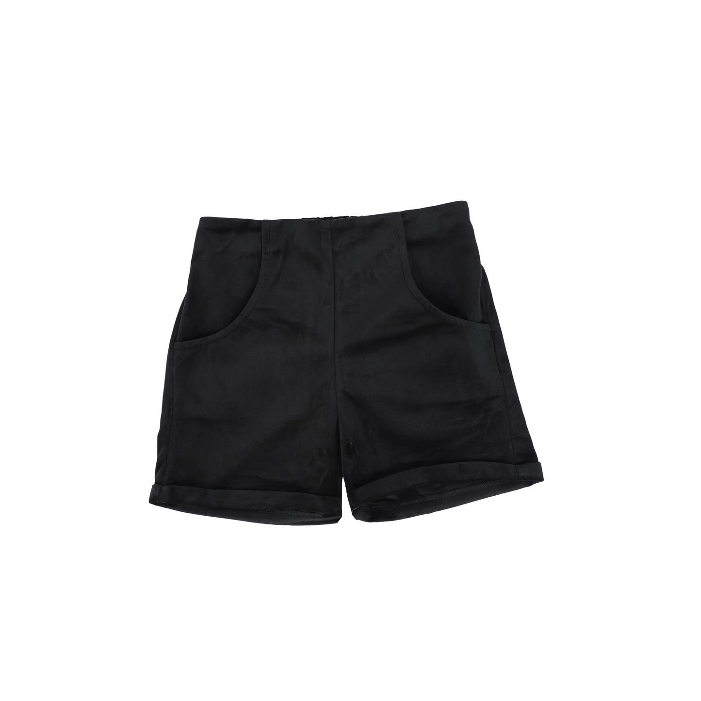 Le Bourdon Black Velvet Shorts