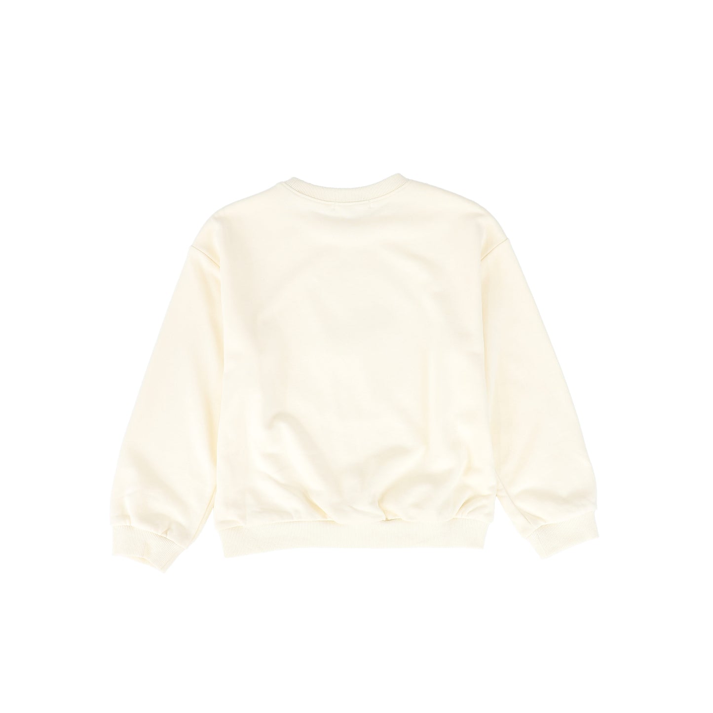 Bace Collection Cream Tennis Racquet Embossed Sweatshirt [FINAL SALE]