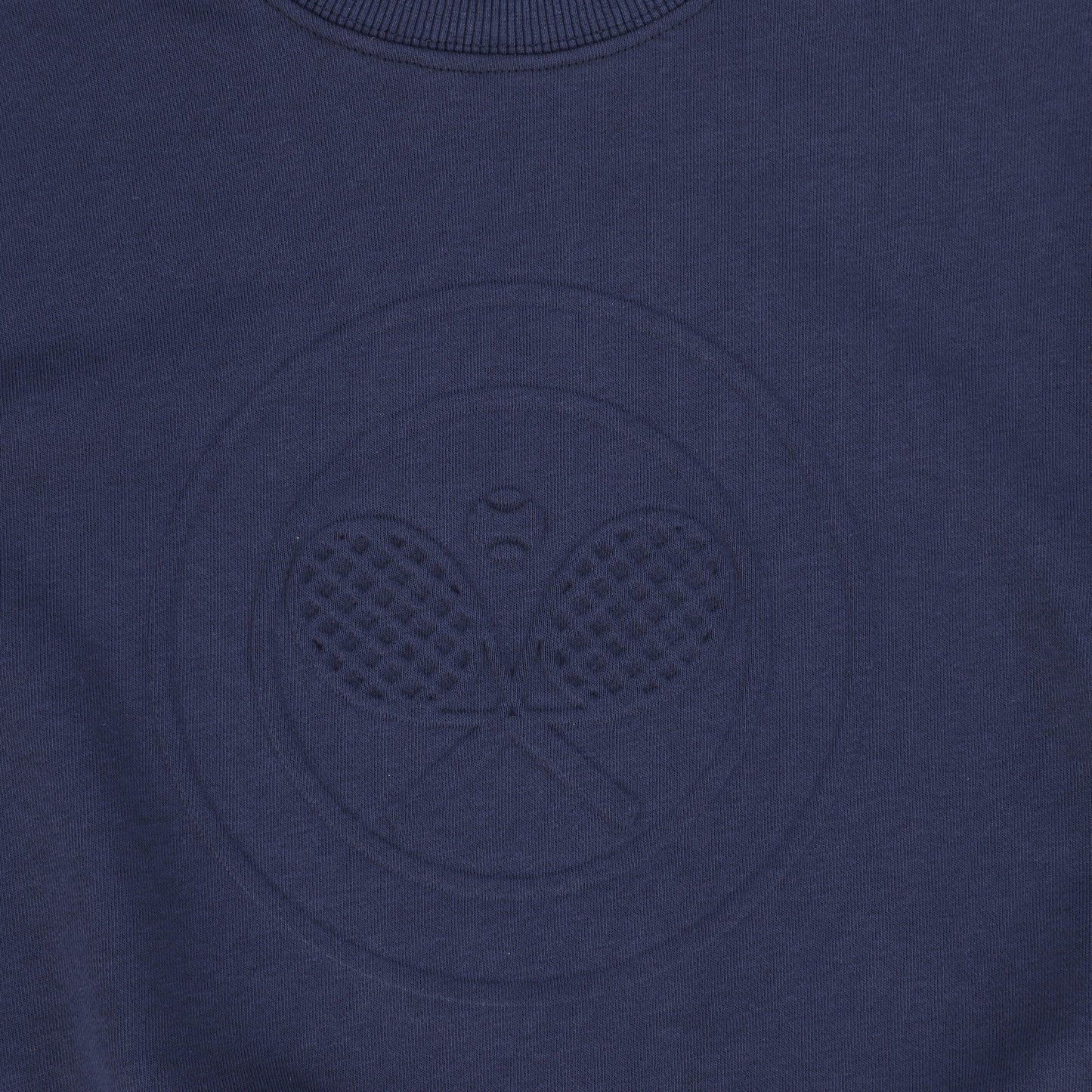 Bace Collection Navy Tennis Racquet Embossed Sweatshirt [FINAL SALE]