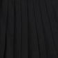Bamboo Black Wool Pleated Skirt [FINAL SALE]