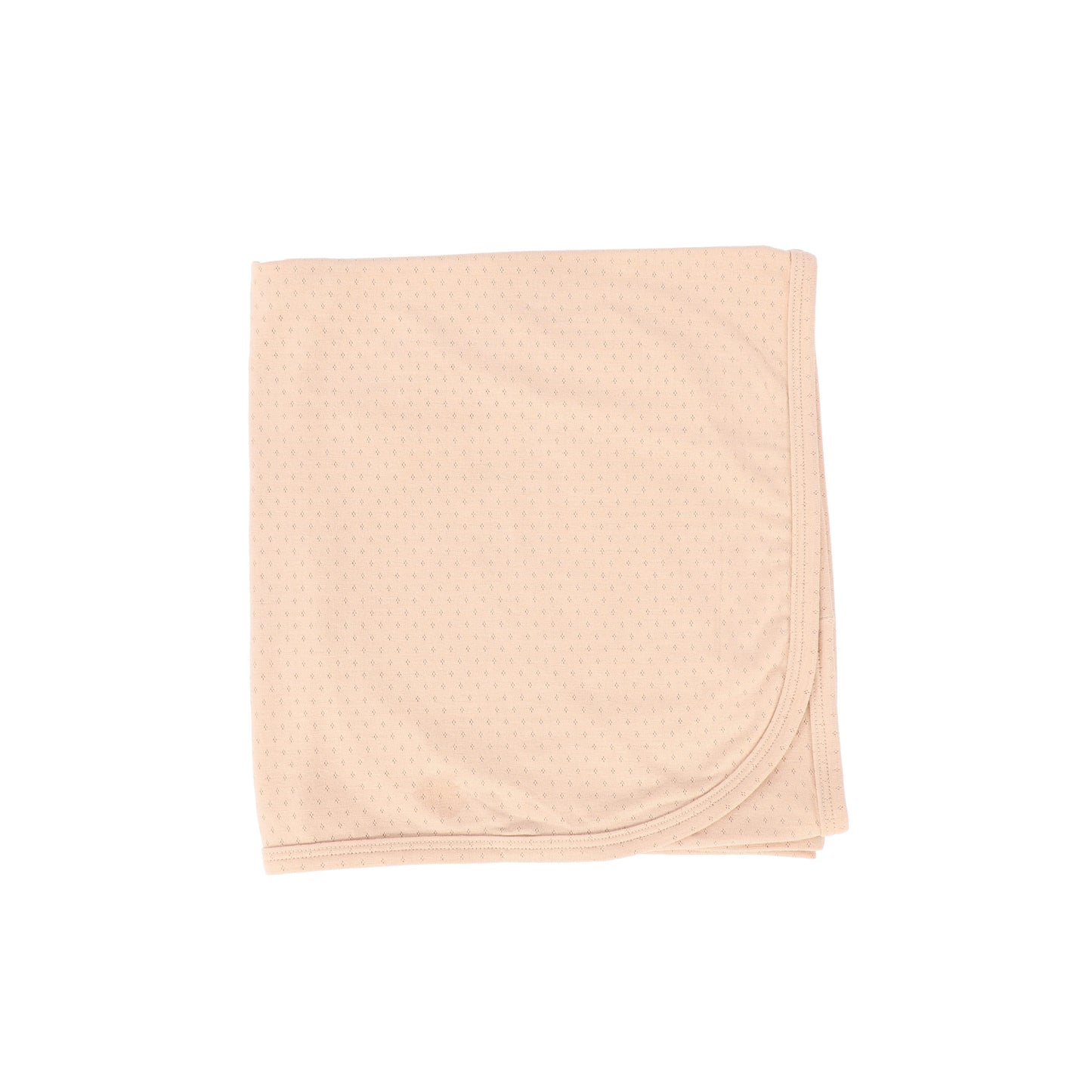 Bebe Jolee Peach Pointelle Design Blanket