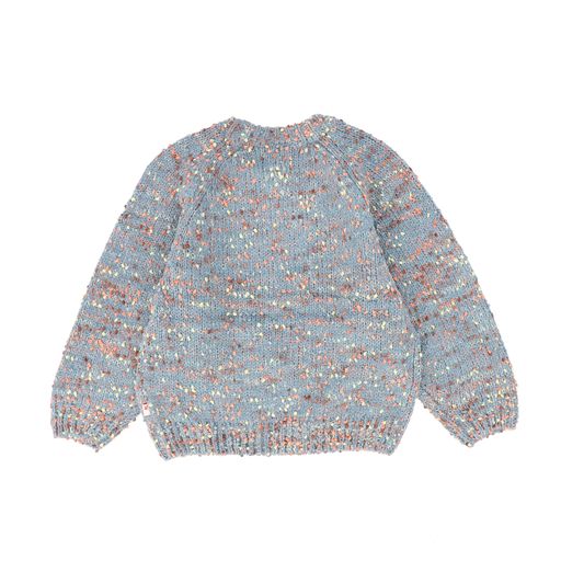AO76 MULTI COLOR DOTTED SWEATER