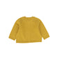 CERA UNA VOLTA MUSTARD KNIT BUTTON CARDIGAN