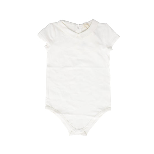 LIL LEGS WHITE COLLAR ONESIE
