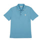 3 BUTTONS BLUE/WHITE COLOR POP POLO