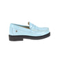 CONFETTI LIGHT BLUE CHUNKY PENNY LOAFER [Final Sale] [FINAL SALE]