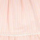 COSMOSOPHIE PINK STRIPED BOW JUMPER