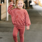 ANALOGIE MINERAL RED EMBLEM SWEATSHIRT SET