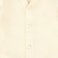 HARPER JAMES CREAM RIBBED ELBOW PATCH CARDIGAN [Final Sale]