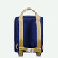 STICKY LEMON BLUE COLOR BLOCK POCKET BACKPACK