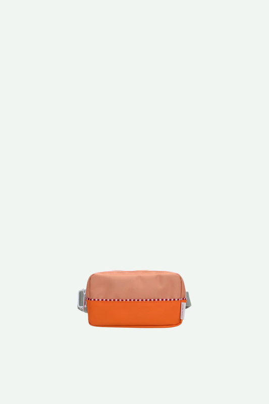 STICKY LEMON ORANGE COLOR BLOCK FANNY PACK
