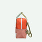 STICKY LEMON ORANGE COLOR BLOCK MINI BACKPACK