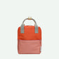 STICKY LEMON ORANGE COLOR BLOCK MINI BACKPACK