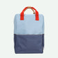 STICKY LEMON DUSTY BLUE/BLUE COLOR BLOCK POCKET BACKPACK