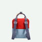 STICKY LEMON RED/BLUE COLOR BLOCK MINI BACKPACK