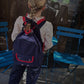 LE ENFANT NAVY KNIT EMBROIDERED RIBBON [FINAL SALE]