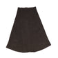 VENERA ARAPU BROWN WOOL MIDI SKIRT [FINAL SALE]