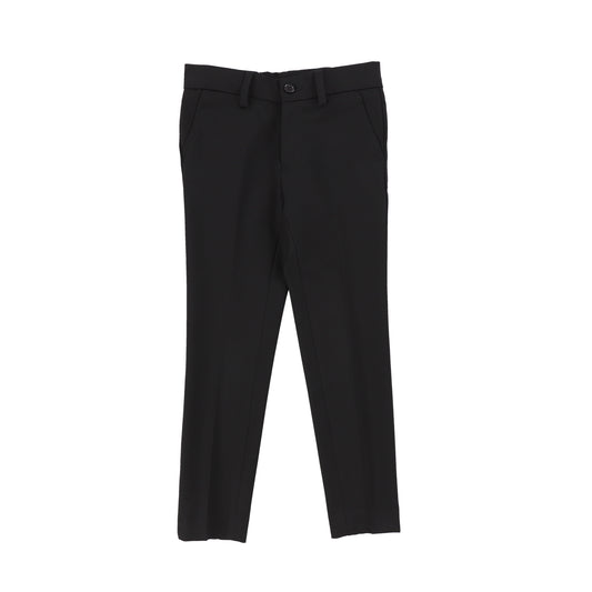 T.O. COLLECTION BLACK SLIM PANTS [FINAL SALE]