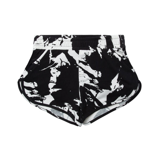ROOIE AND FRIENDS BLACK/WHITE DESIGN SHORTS