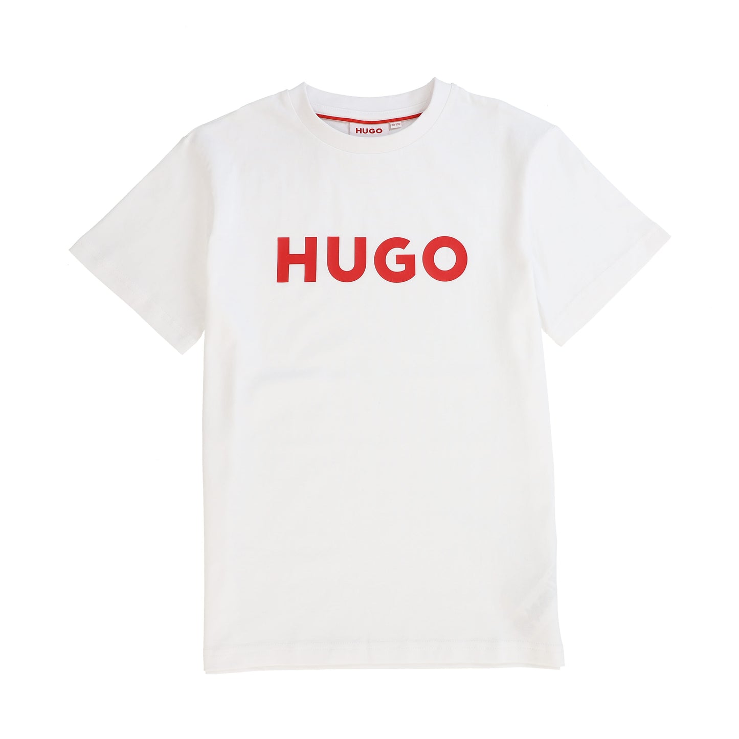 HUGO WHITE LOGO TEE [FINAL SALE]
