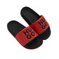 HUGO RED & BLACK LOGO SLIDES [Final Sale] [FINAL SALE]