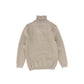 KIPP TAUPE WAFFLE KNIT SWEATER