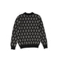 KLAI BLACK DIAMOND DESIGN SWEATER