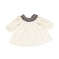 HELLO LUPO CREAM LACE COLLAR DRESS [Final Sale]