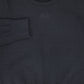 BACE COLLECTION GREY LOGO EMBROIDERED CREWNECK SWEATER