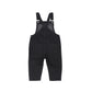 HEVEN CHILD BLACK DENIM OVERALLS
