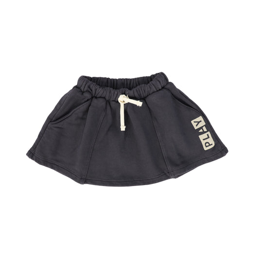 PLAY NAVY LOGO SKIRT