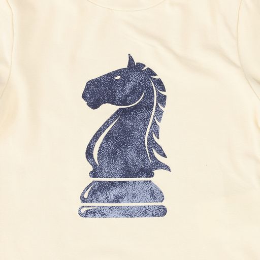 YELL OH BIEGE HORSE PATCH TEE