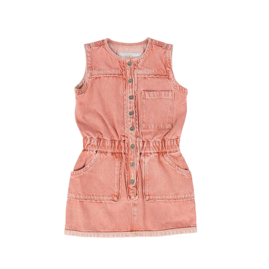 ROOIE AND FRIENDS CORAL DENIM SEAM JUMPER