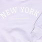 THE SUNDAY COLLECTIVE LAVENDER WORDED HOODIE [FINAL SALE]