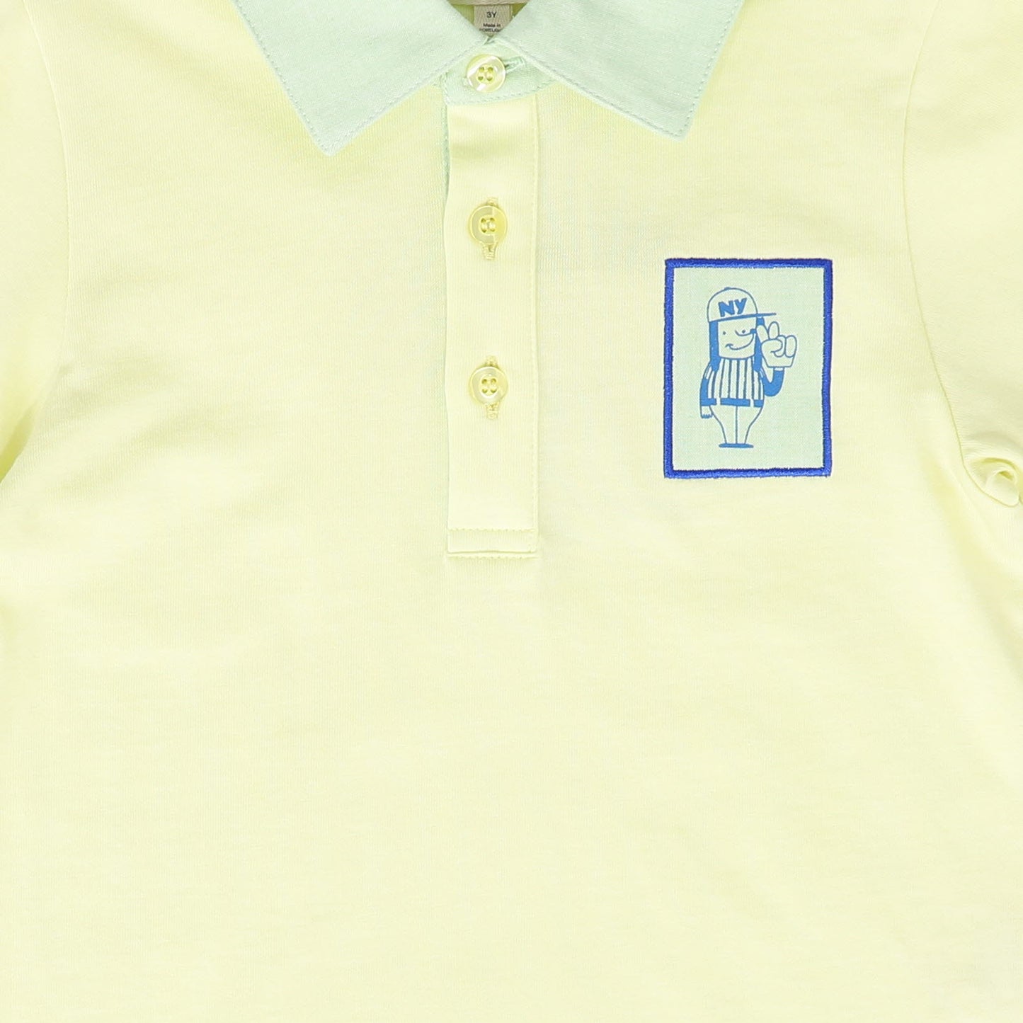 THE SUNDAY COLLECTIVE YELLOW TRIM POLO [FINAL SALE]