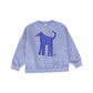 WYNKEN BLUE/GREY ANIMAL PATCH SWEATSHIRT