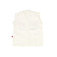 WYNKEN OFF WHITE EMBROIDERED FLOWER VEST