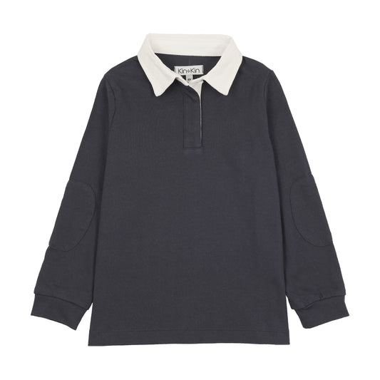 KIN & KIN NAVY RUGBY POLO