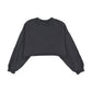 KIN & KIN NAVY WASH CROPPED SWEATSHIRT